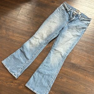 Point Sur denim flares